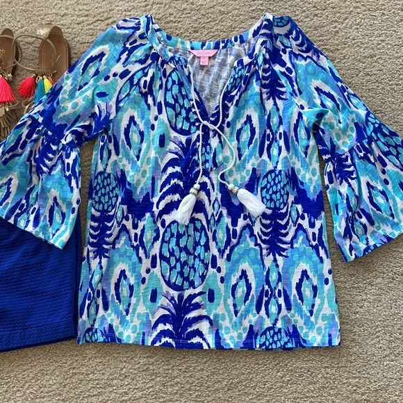 Lilly Pulitzer Del Lago Tunic - Picture 2 of 6